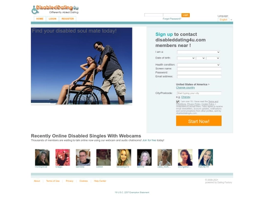 DisabledDating Logo