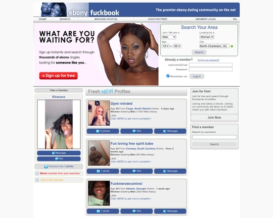 Ebony Fuckbook Logo