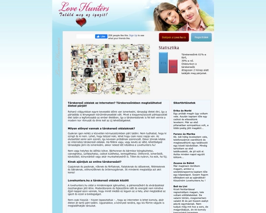 Lovehunters.hu Logo