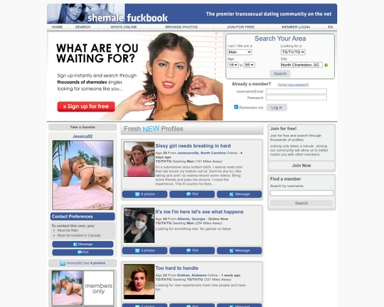Shemale Fuckbook Logo